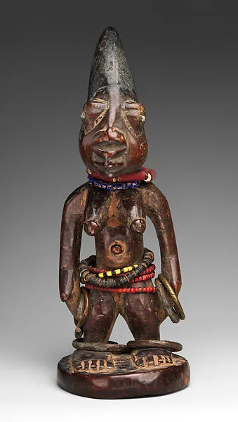 Twin Figure: Female (Ibeji) — Unknown