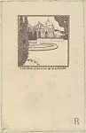 Karlsbad: Spa Pavilion in the City Park (Karlsbad: Kursalon im Stadtpark) — Alois Leupold-Löwenthal|Wiener Werkstätte