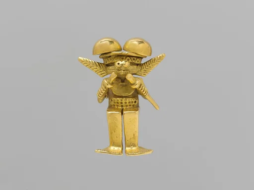 Masked Figure Pendant