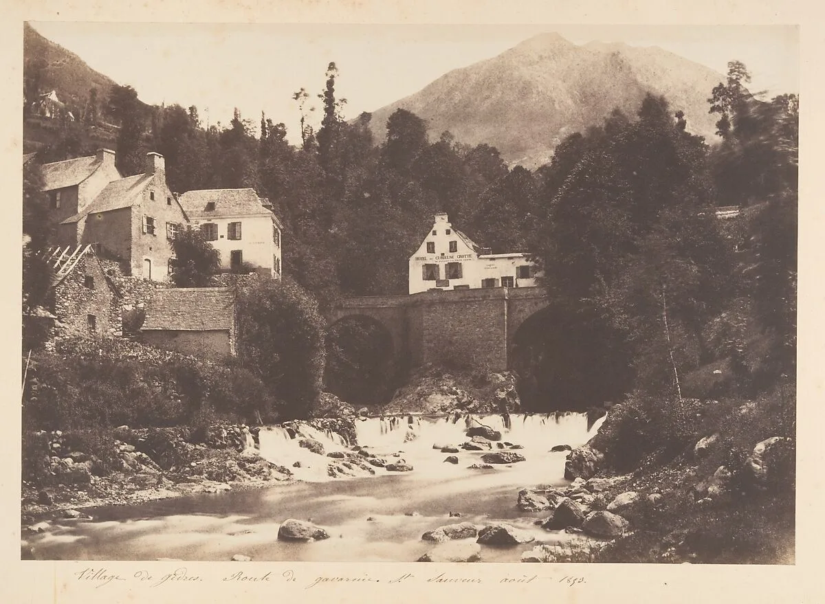 Village de Gèdres, Route de Gavarnie — Joseph Vigier