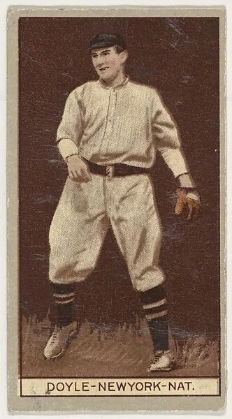 Lawrence Doyle, New York, National League, from the Brown Background series (T207) for the American Tobacco Company — American Tobacco Company