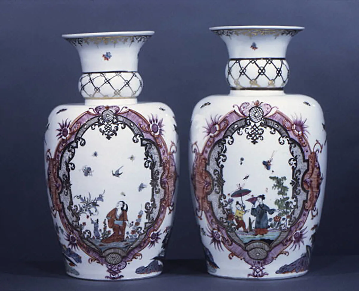 Vase (part of a set) — Meissen Manufactory