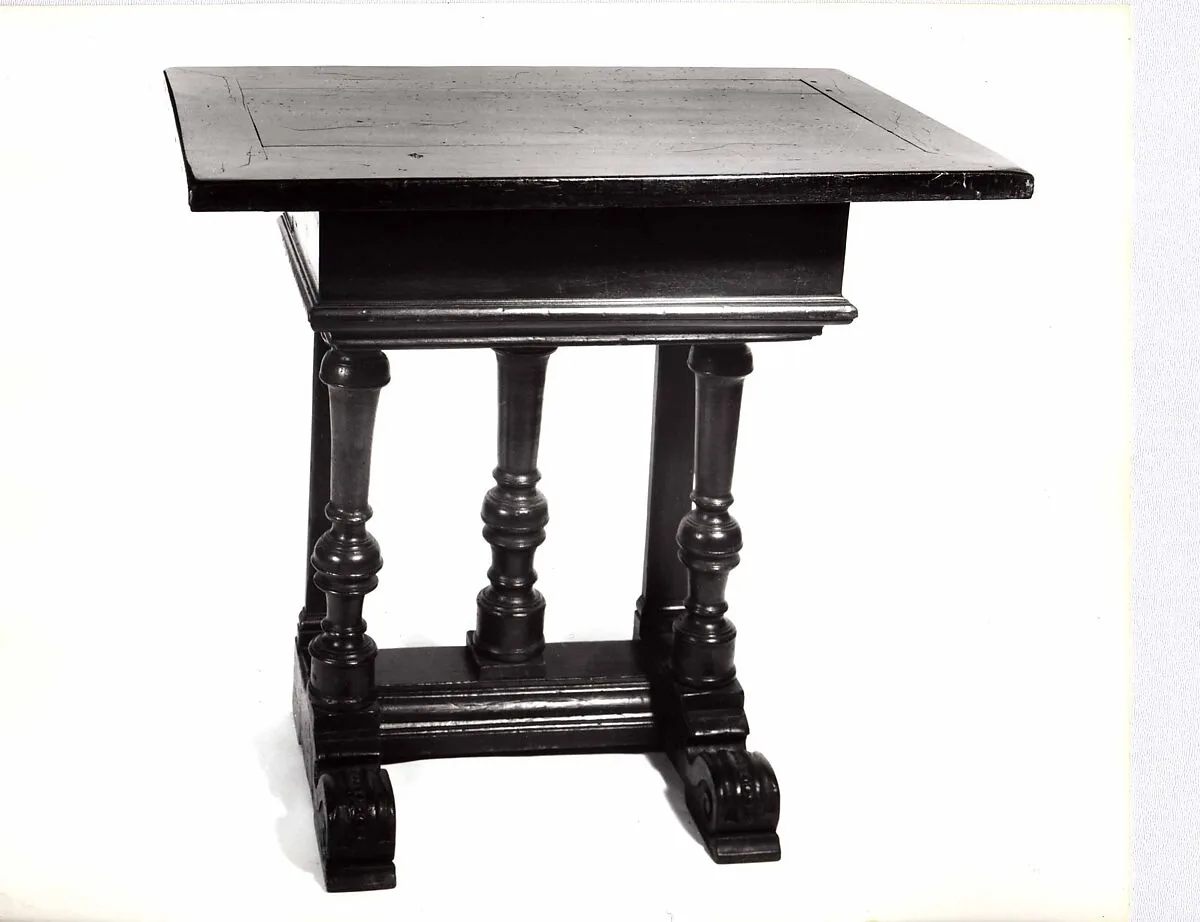Rectangular table (pair with 1975.1.1950) — Unknown