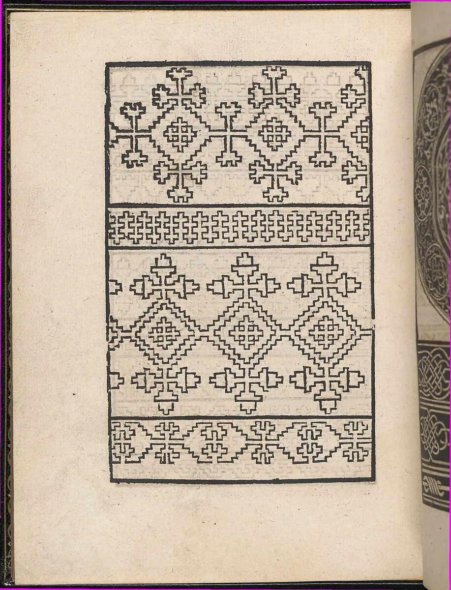 Page from Ein new kunstlich Modelbuch...(Page 47v) — Peter Quentel