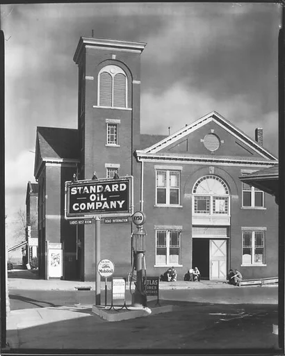 [Standard Oil Company Gas Station]