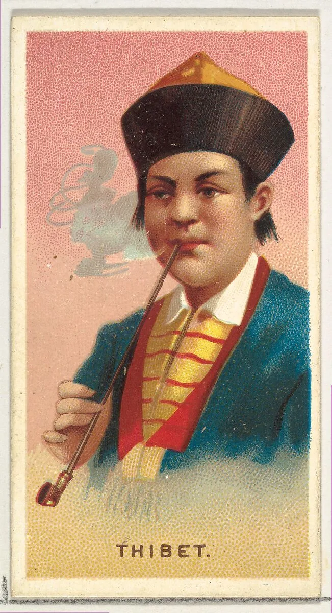 Tibet, from World's Smokers series (N33) for Allen & Ginter Cigarettes — Allen & Ginter