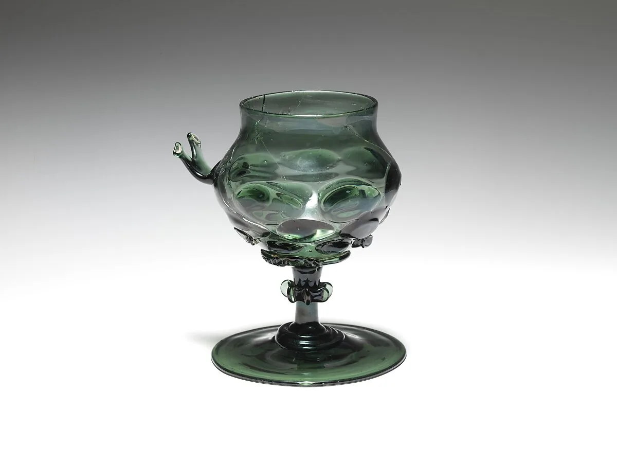 Footed Cup with handle: Scheuer — Unknown