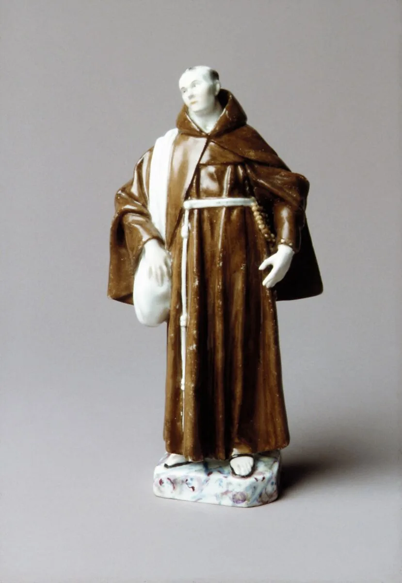Mendicant Capuchin Friar (one of a pair) — Höchst Manufactory