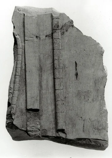 Raised relief fragment