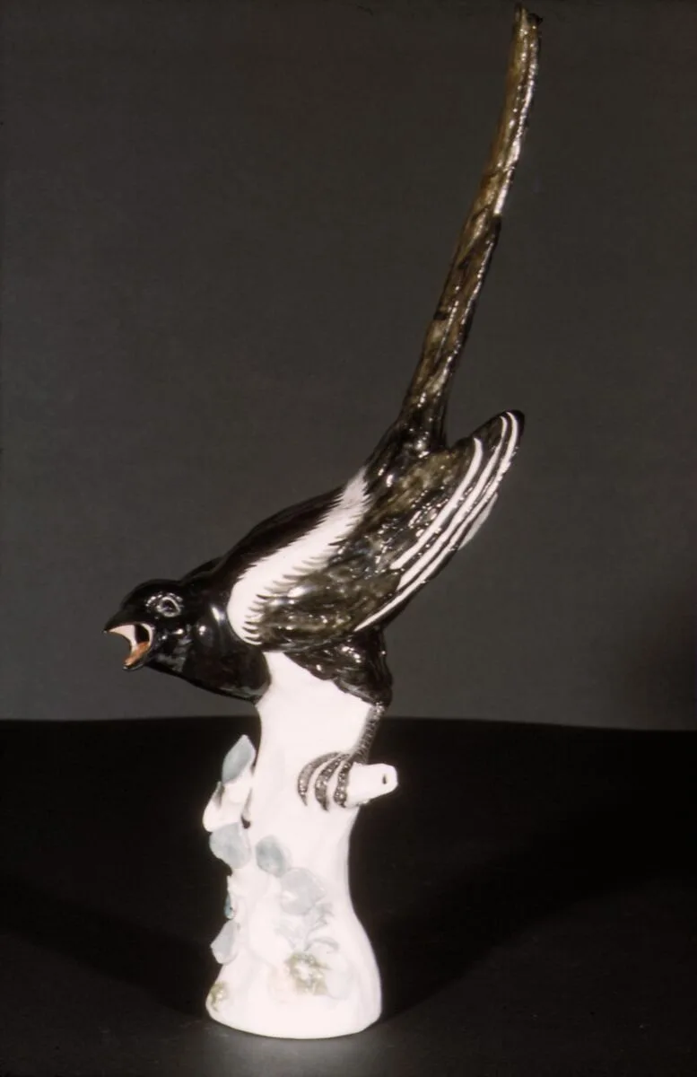 Magpie (one of a pair) — Johann Joachim Kändler|Meissen Manufactory