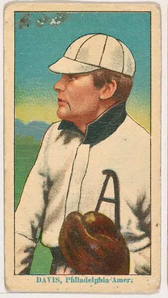 Harry Davis, Phialdelphia, from Coupon Cigarettes Baseball Issue, 1914-1916 — Coupon Cigarettes