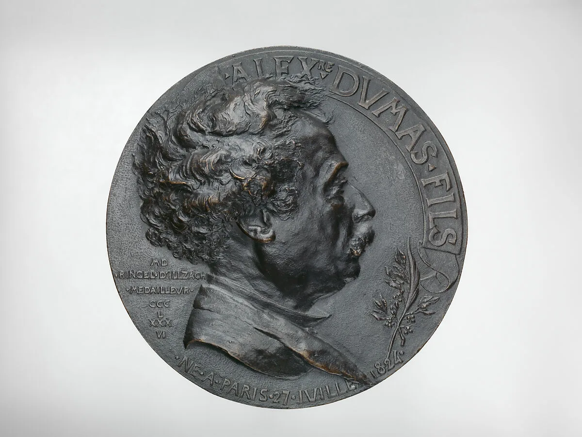 Alexandre Dumas fils (1824–1895) — Jean-Désiré Ringel d'Illzach