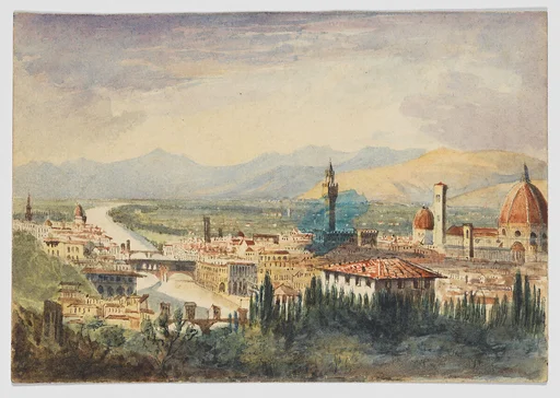 View of Florence from the Basilica di San Miniato al Monte