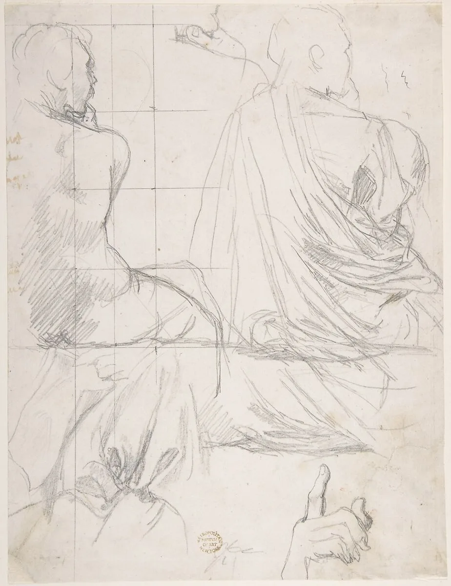 Study of Figures — Jean Auguste Dominique Ingres