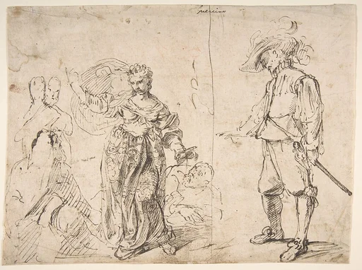Sheet with Figure Studies (double sided)