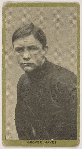 Grover Hayes, from the Pugilistic Subjects series (T226), issued by Red Sun Cigarettes — Red Sun Cigarettes