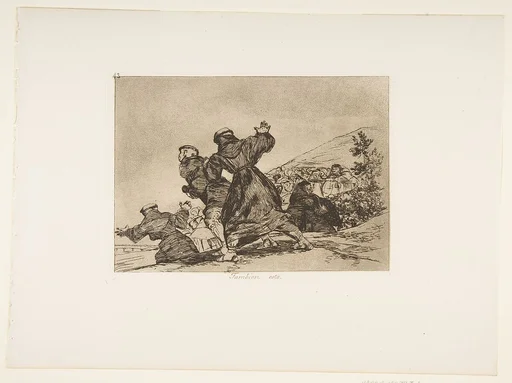 Plate 43 from "The Disasters of War" (Los Desastres de la Guerra): 'This too' (Tambien esto)