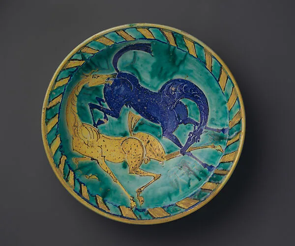 Plaque with horses — Wilhelm Hunt Diederich