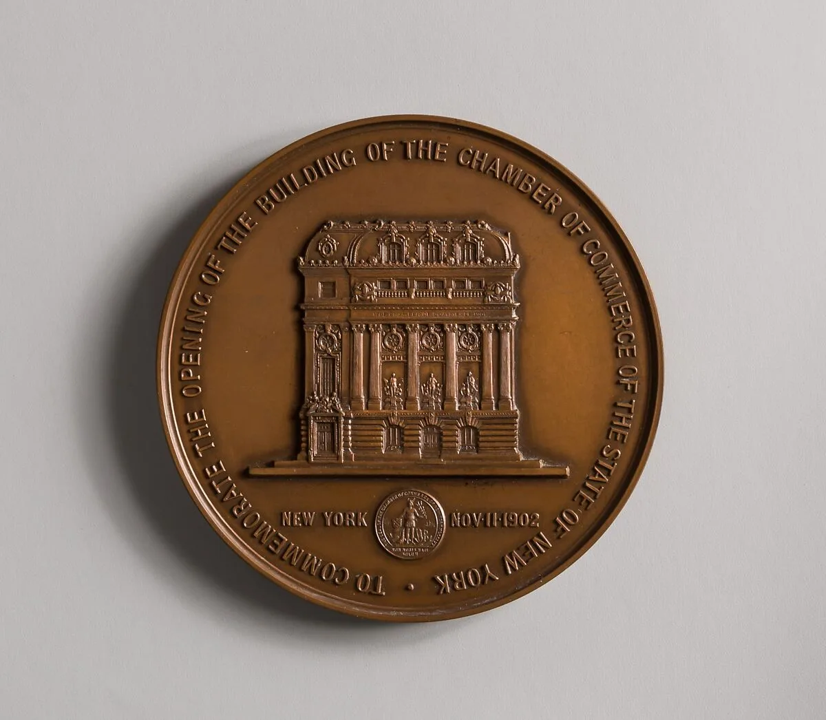 Opening of Chamber of Commerce, New York — Unknown