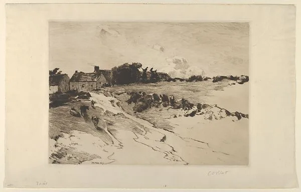 A Brittany Landscape — Charles Adams Platt