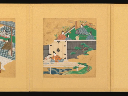 土佐派 『源氏物語』画帖|Scenes from The Tale of Genji