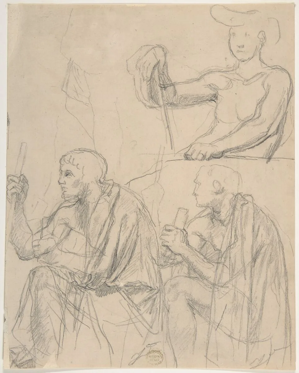 Study of Figures — Jean Auguste Dominique Ingres