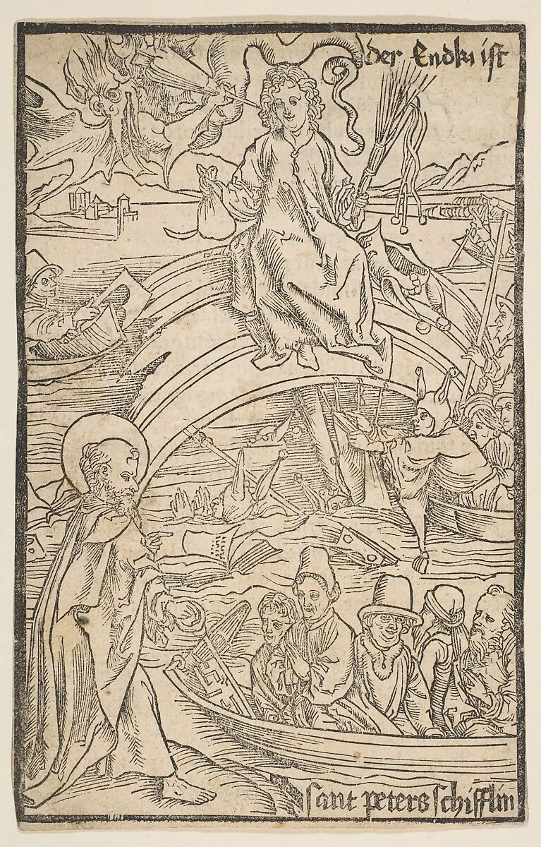 Ilustration from Sebastian Brandt, Das Narrenschriff — Albrecht Dürer