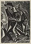 Man and woman fleeing — Irving Amen