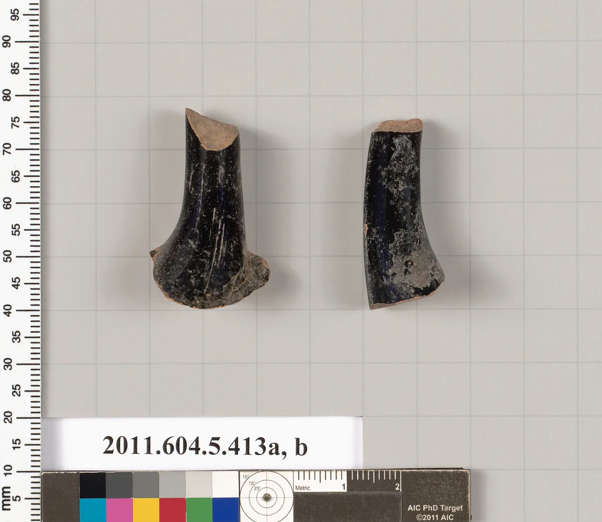 Terracotta fragments of kylikes (drinking cups) — Unknown