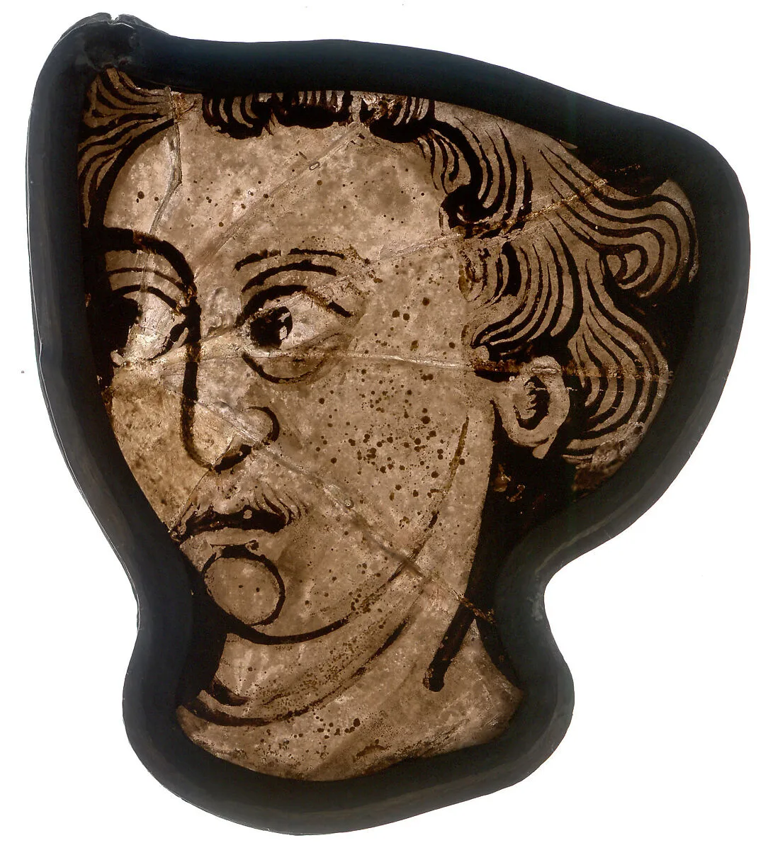Glass Fragment — Unknown