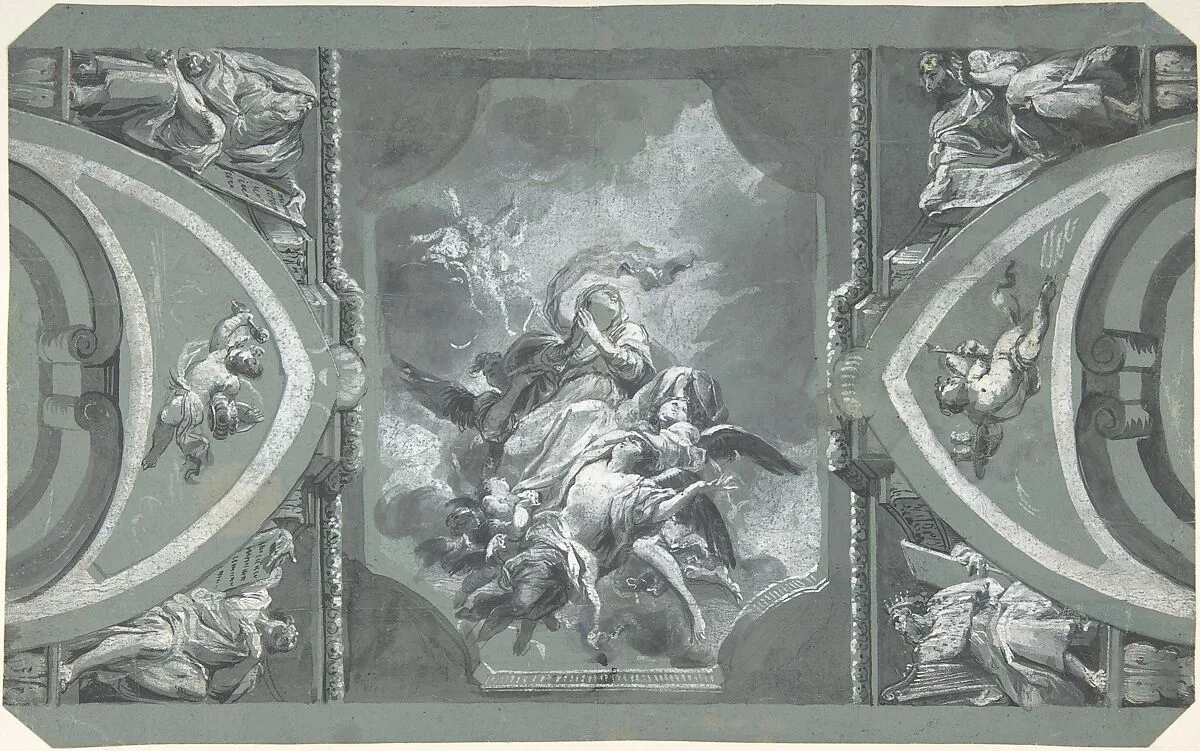 Study for the Decoration of a Vault — Carlo Alberto Baratta