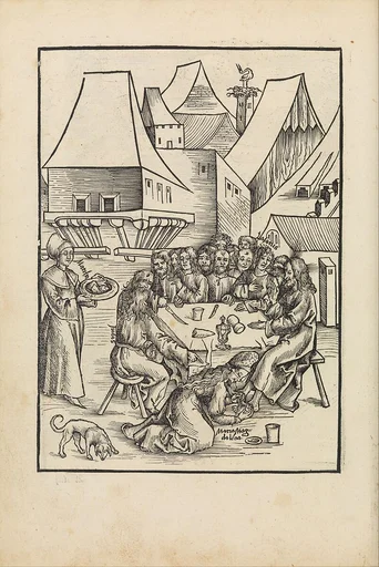 Der text des Passions oder leydens christi auß den vier evangelisten zusammen in ein Sinn bracht mit schönen figuren
