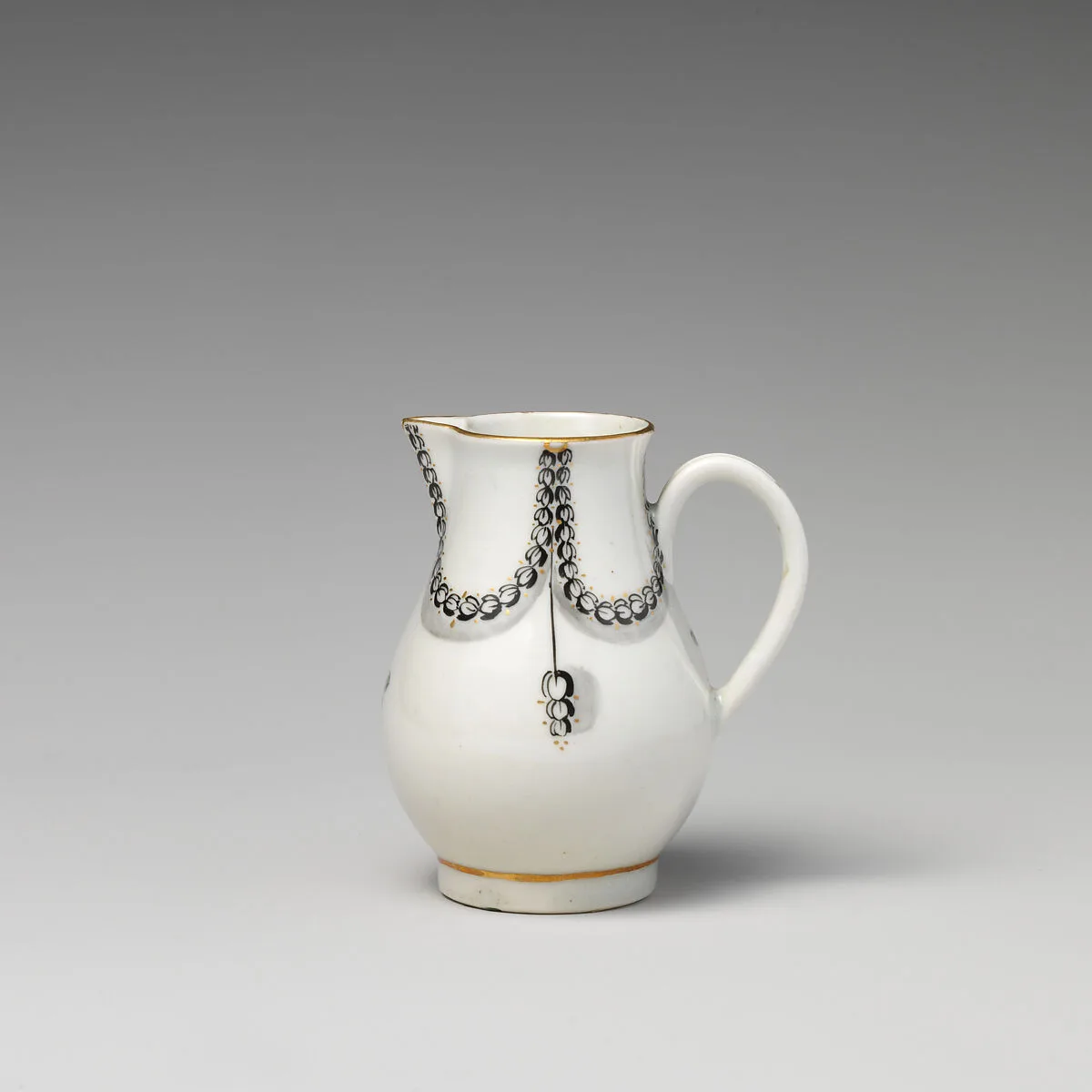 Cream pitcher (part of a service) — Caughley Factory