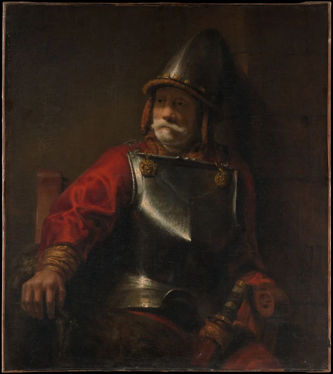 Man in Armor (Mars?) — Rembrandt