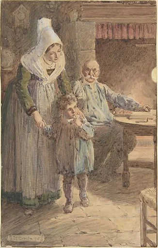 Illustration for "Little Peter: A Christmas Morality for Children of Any Age"