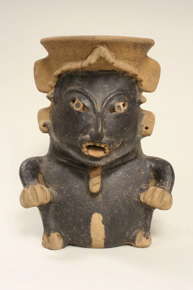 Ceramic Figure Vessel — Unknown