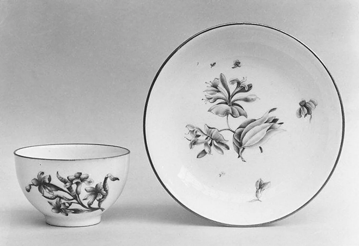 Cup and saucer — Meissen Manufactory