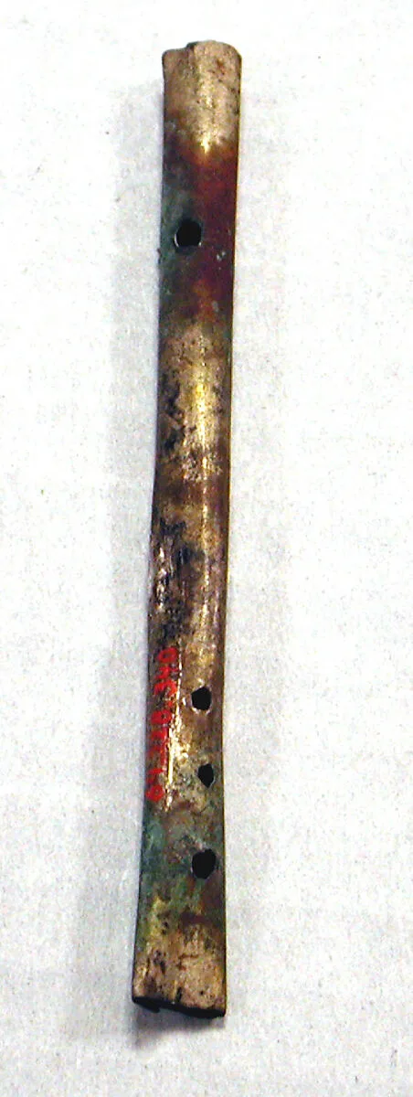 Hammered Silver Miniature Flute — Unknown