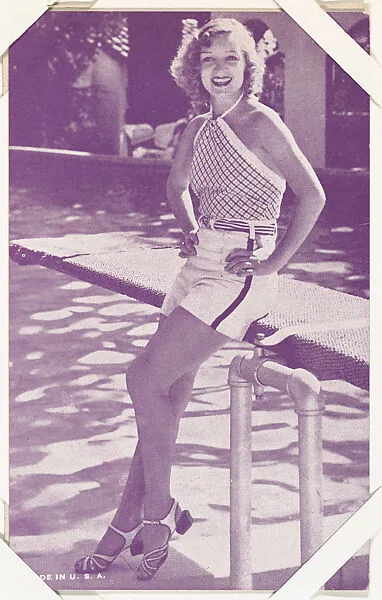 Actress with hands on hips (W423) — Unknown