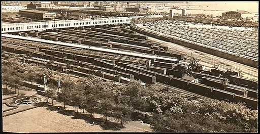 [Train Yard Detail, for Fortune Portfolio: "Chicago: A Camera Exploration"]