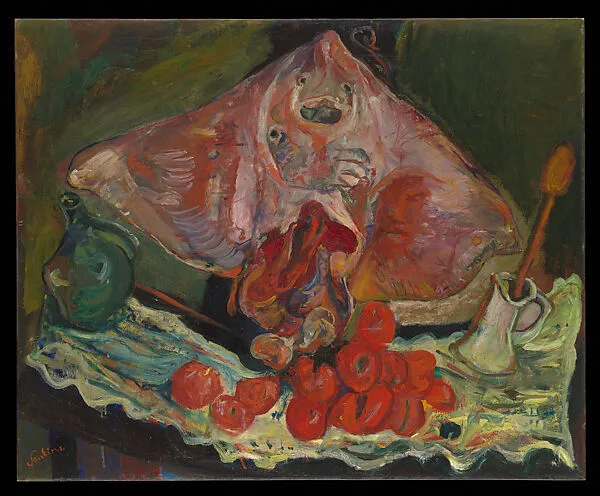 Still Life with Rayfish — Chaim Soutine