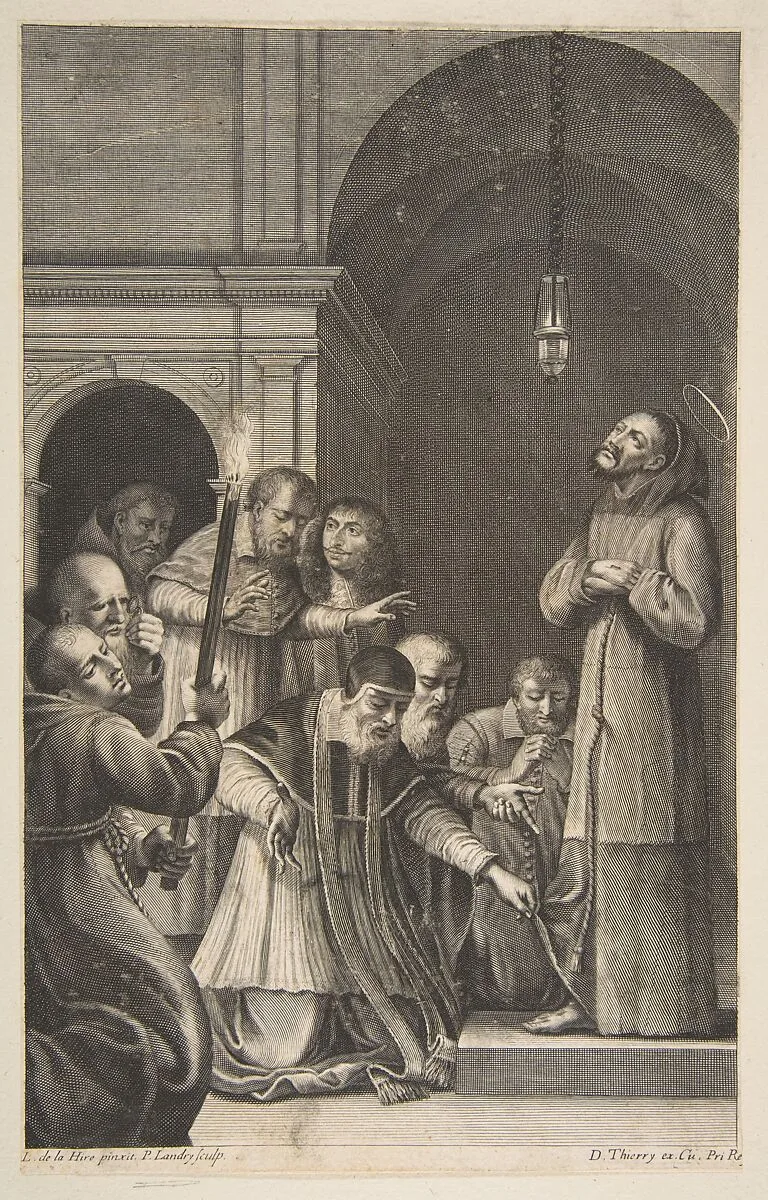 St. Francis (?) — Pierre Landry|Laurent de La Hyre|D. Thierry