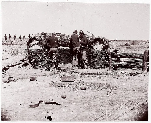 [Fort Sedgwick]/[Fort Price].  Brady album, p. 27