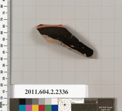 Terracotta fragment of a skyphos (deep drinking cup)?