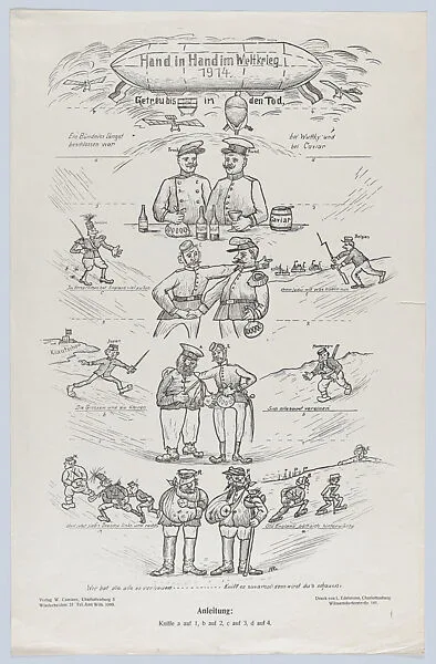Hand in Hand im Weltkrieg — W. Caminer