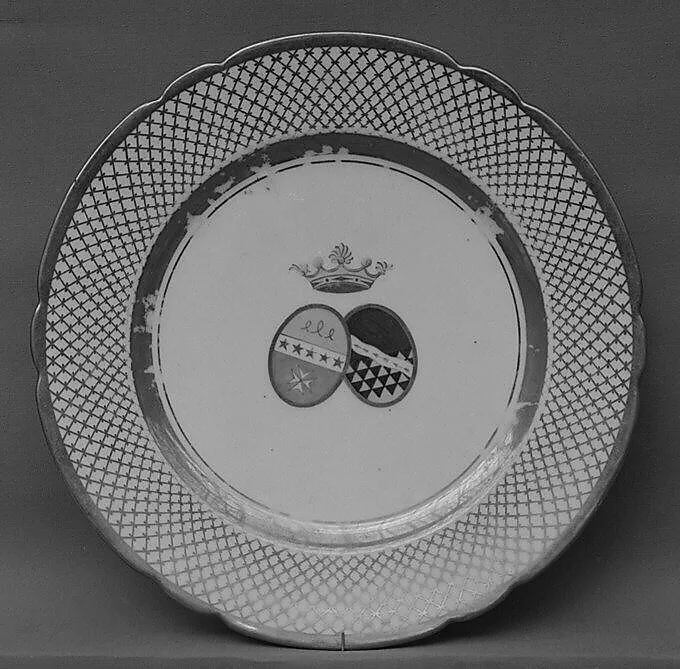 Dinner plate — Couderc, Couderc-Bucher