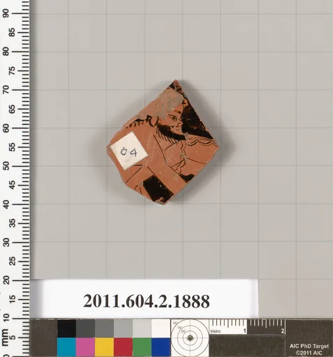 Terracotta fragment of a skyphos (deep drinking cup)