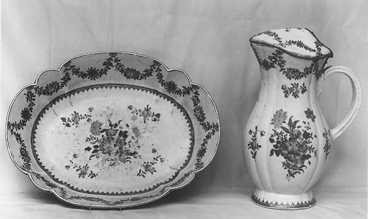 Ewer and basin — Unknown