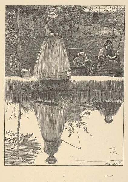 Shadow and Substance, from "Picture Poesies" — George John Pinwell|Dalziel Brothers|George Routledge & Sons, London