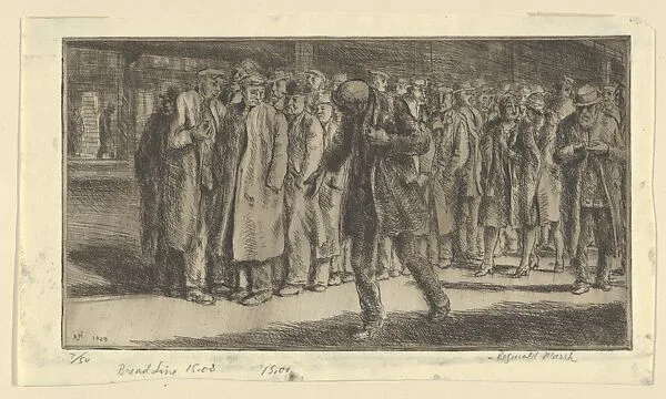 Bread Line — Reginald Marsh